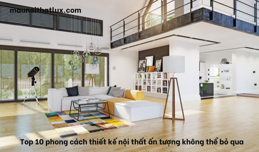 Read more about the article Top 10 phong cách thiết kế nội thất ấn tượng không thể bỏ qua