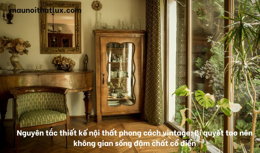 Read more about the article Nguyên tắc thiết kế nội thất phong cách vintage: Bí quyết tạo nên không gian sống đậm chất cổ điển